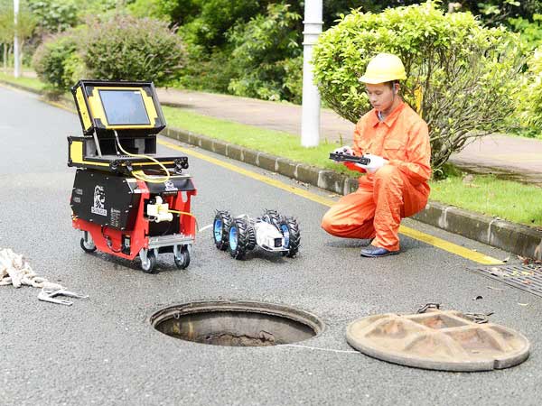 轮台管道机器人检测